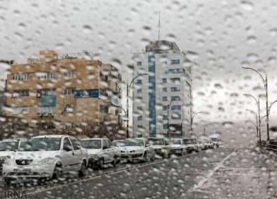 باران در 19 استان می بارد