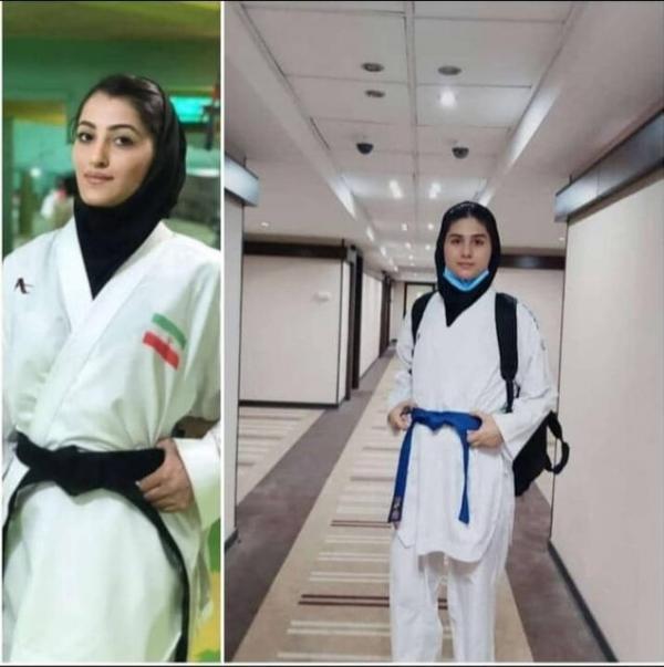 دعوت 2 بانوی خوزستانی به اردوی تیم ملی کاراته